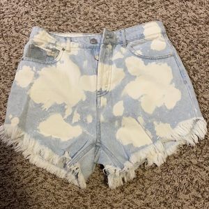 Wild Fable Acid Wash High Rise Short